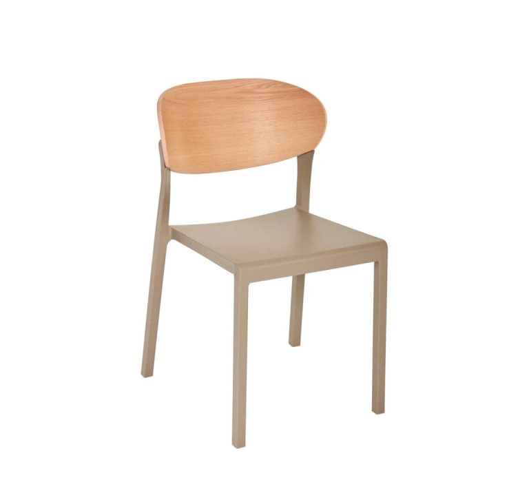 Стул Bake WOOD TAUPE1
